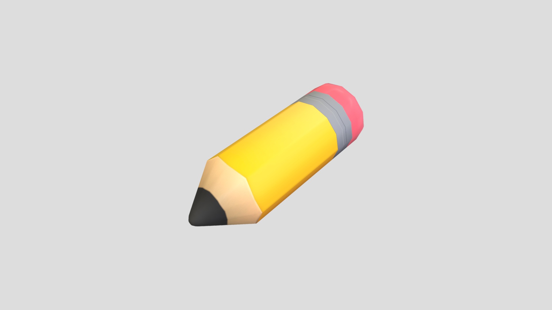 3D model Pencil - This is a 3D model of the Pencil. The 3D model is about logo, company name.