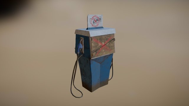 GasPump 3D Model