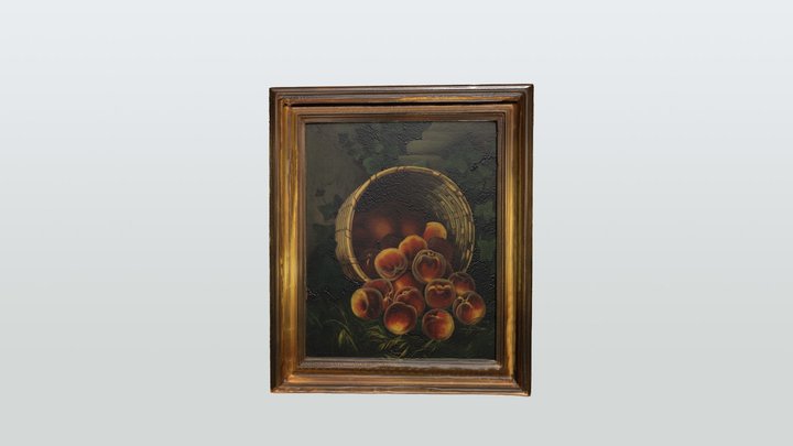 Oil Painting of Peaches