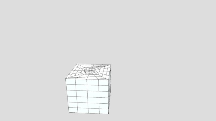 Squared Sphere 3D Model