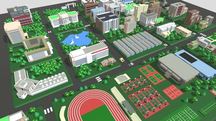 National Chung Hsing University 國立中興大學 3D Model