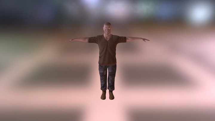 Playable Character 3D Model