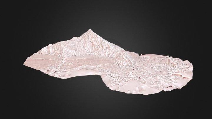 Praia do Carro 3D Model