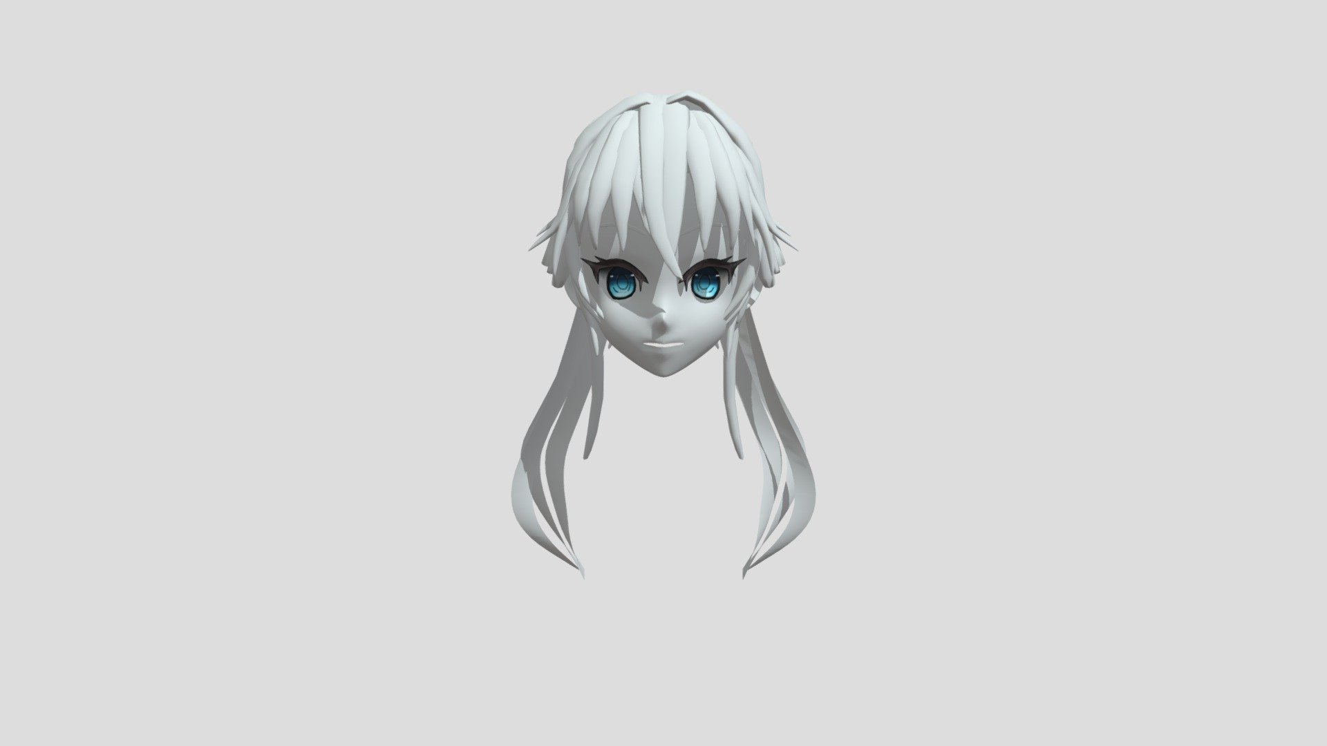 Anime Hair 9 - Download Free 3D model by neutralize (@neutralize