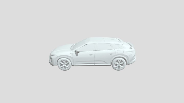 Citroen C5 X 2022 – Kostenloses 3D-Modell STL