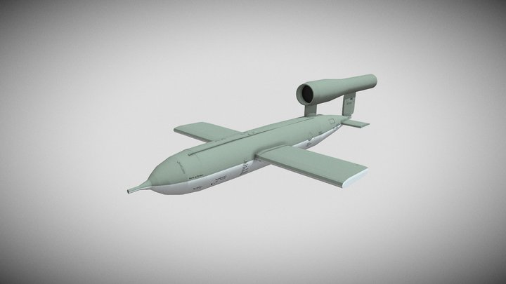 V1 (Fieseler Fi 103) 3D Model