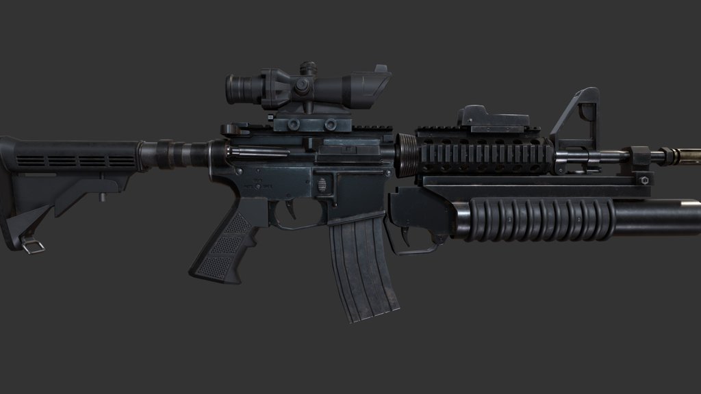 M4 - A 3D model collection by youfitri - Sketchfab