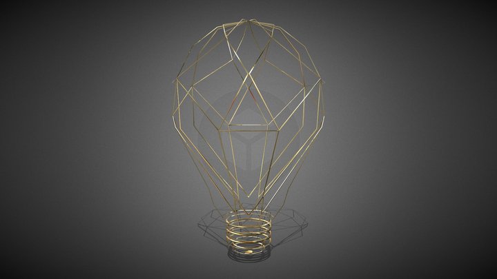Ampoule Filaire 3D Model