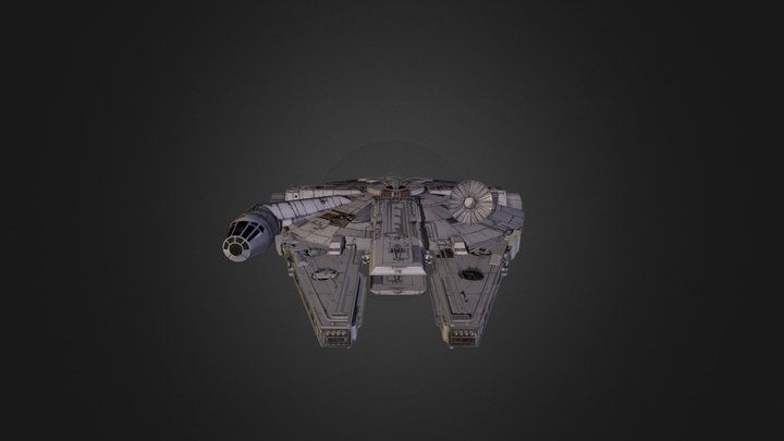 Millenium Falcon 3D Model