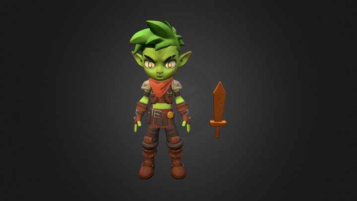 Wireframe 3D Model
