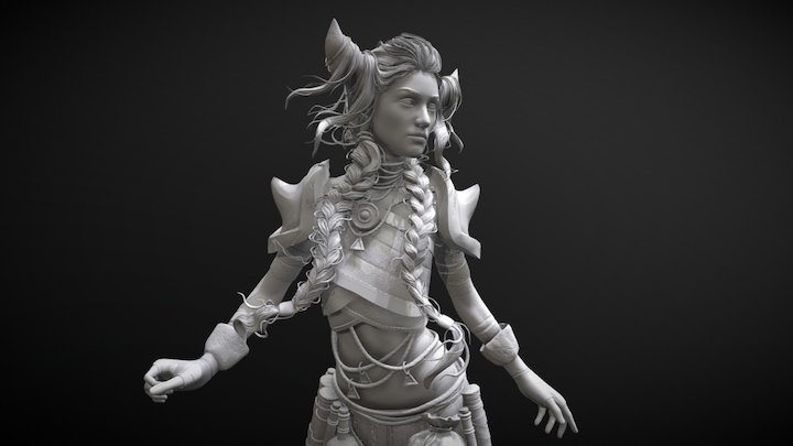 Shaman 3D Model