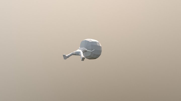 Zombi 3D Model