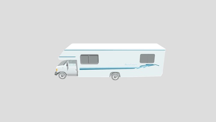 1999+ Four+ Winds+-+ Dutchmen+motor+home+-+RV 3D Model
