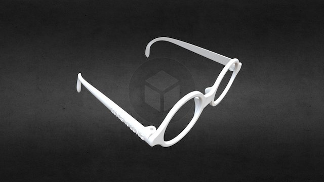 Le Corbusier's glasses 3D Model