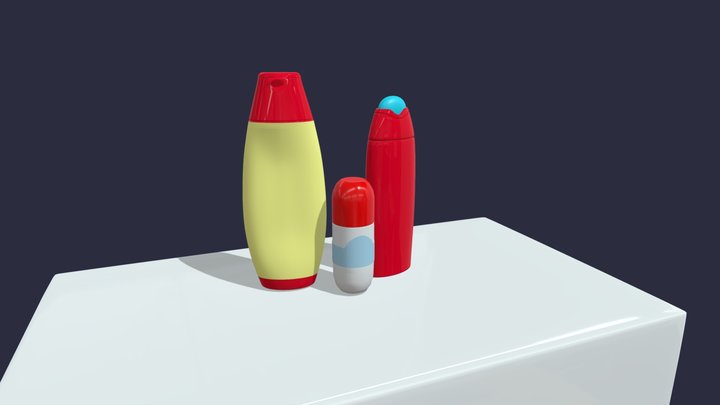 Shampoo 3D Model