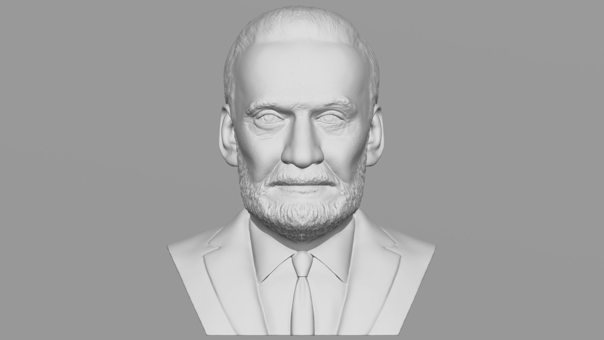 Buzz Aldrin bust for 3D printing