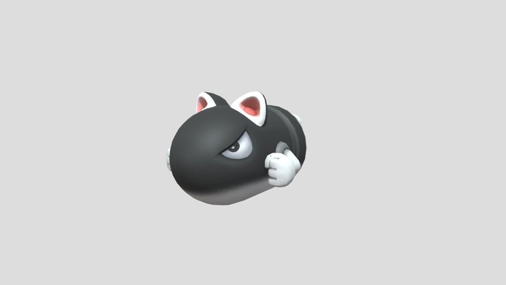 Wii U - Super Mario 3D World - Enemies - Cat Bul