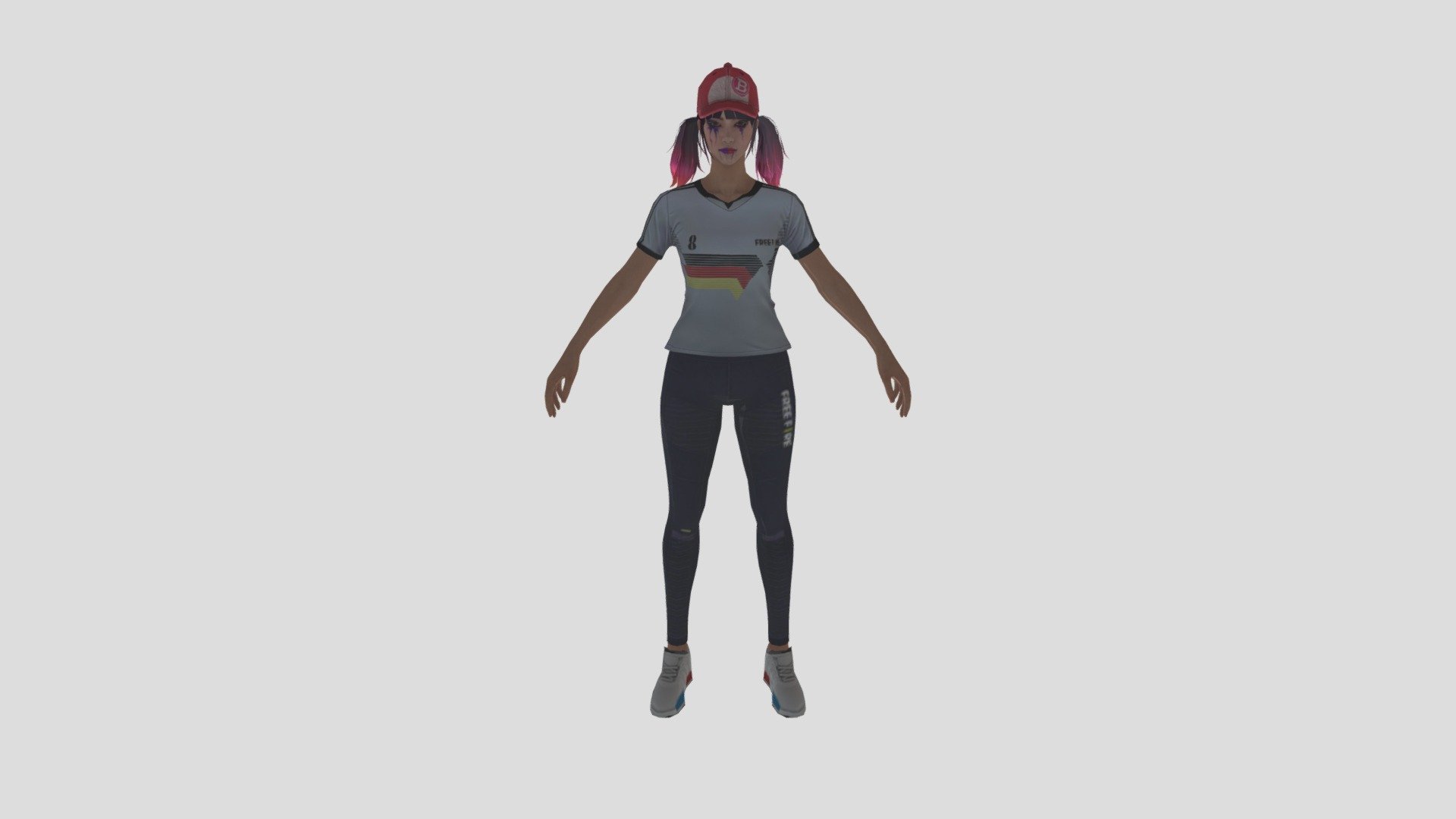 Free fire Female - Download Free 3D model by Phoenix ...