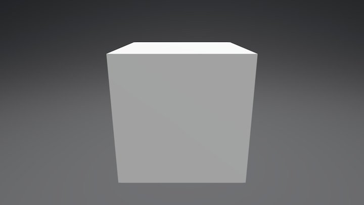20mm 3D Printer Calibration Cube 3D Model