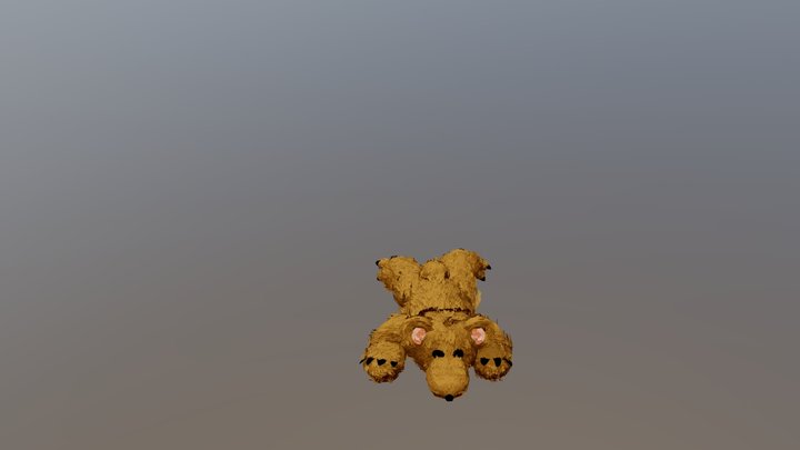 Teddy waking up 3D Model