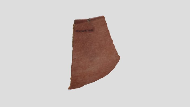 Archaeological pottery sherd from Anatolia 3D Model