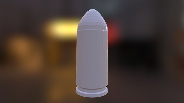 Bullet 3D Model
