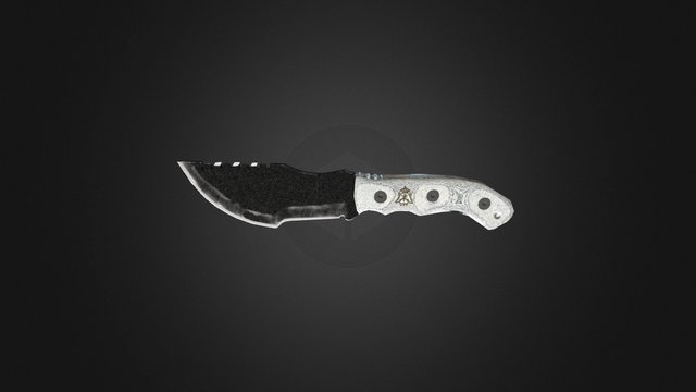Tracker knife lp 3D Model