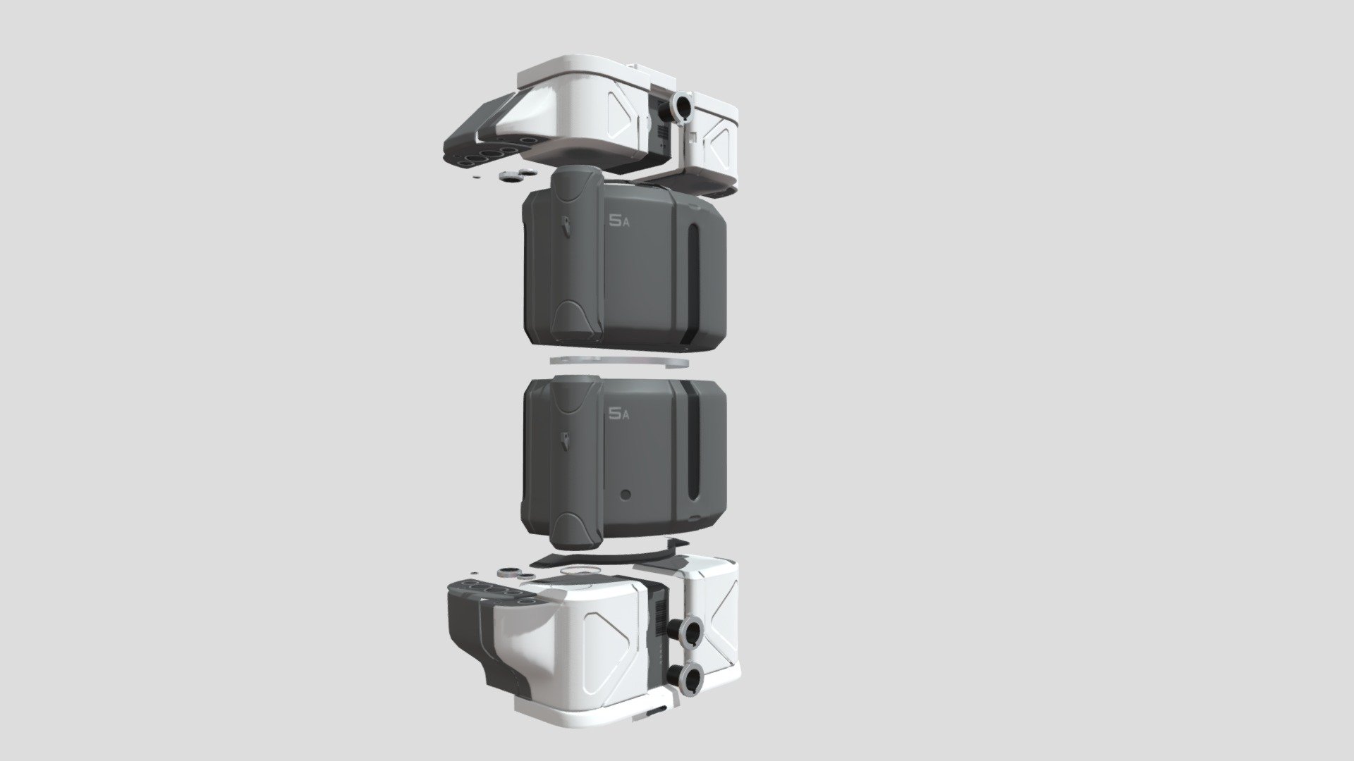 Splash Damage Art Test - Fuel Tank Components