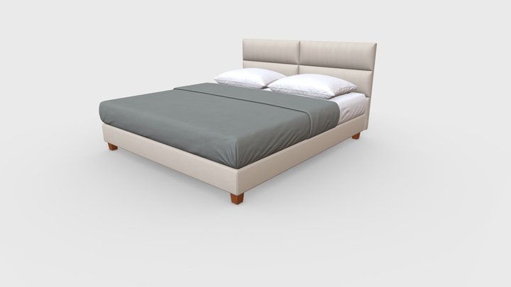 bed 3D Model