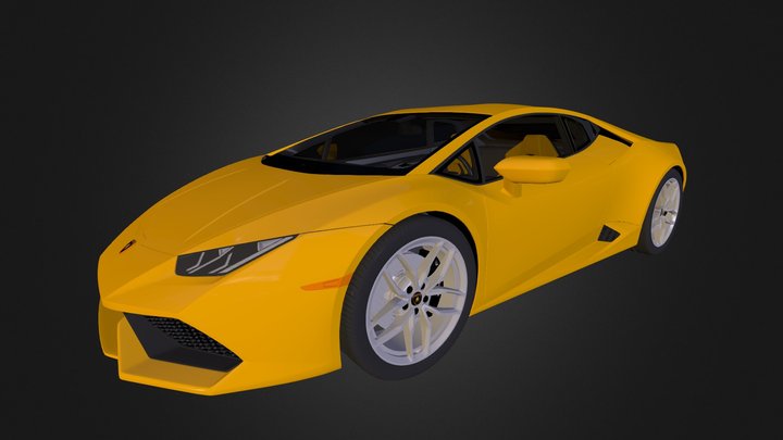 Lamborghini Huracan 3D Model