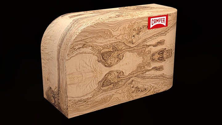Mueble Caja Cahmper Madera 2 – Modello 3D gratuito STL