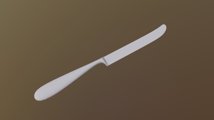 Knife 3D Model