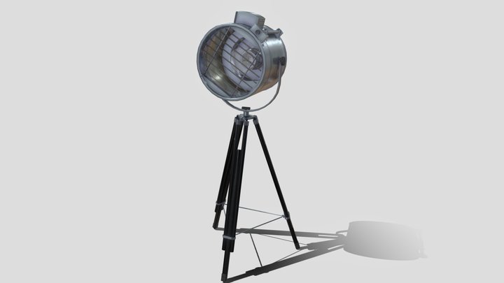 Floor Stage Light / Lamp 3D Model