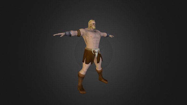 Asgardian - Main Character 3D Model