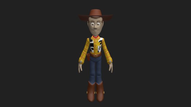 Woody 3D Model