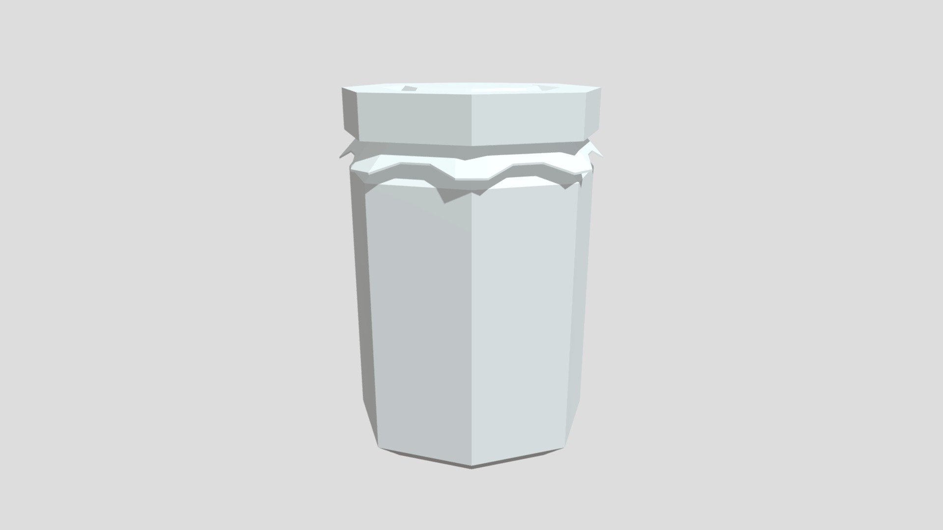 Jam jar from Poly by Google Download Free 3D model by IronEqual (ie