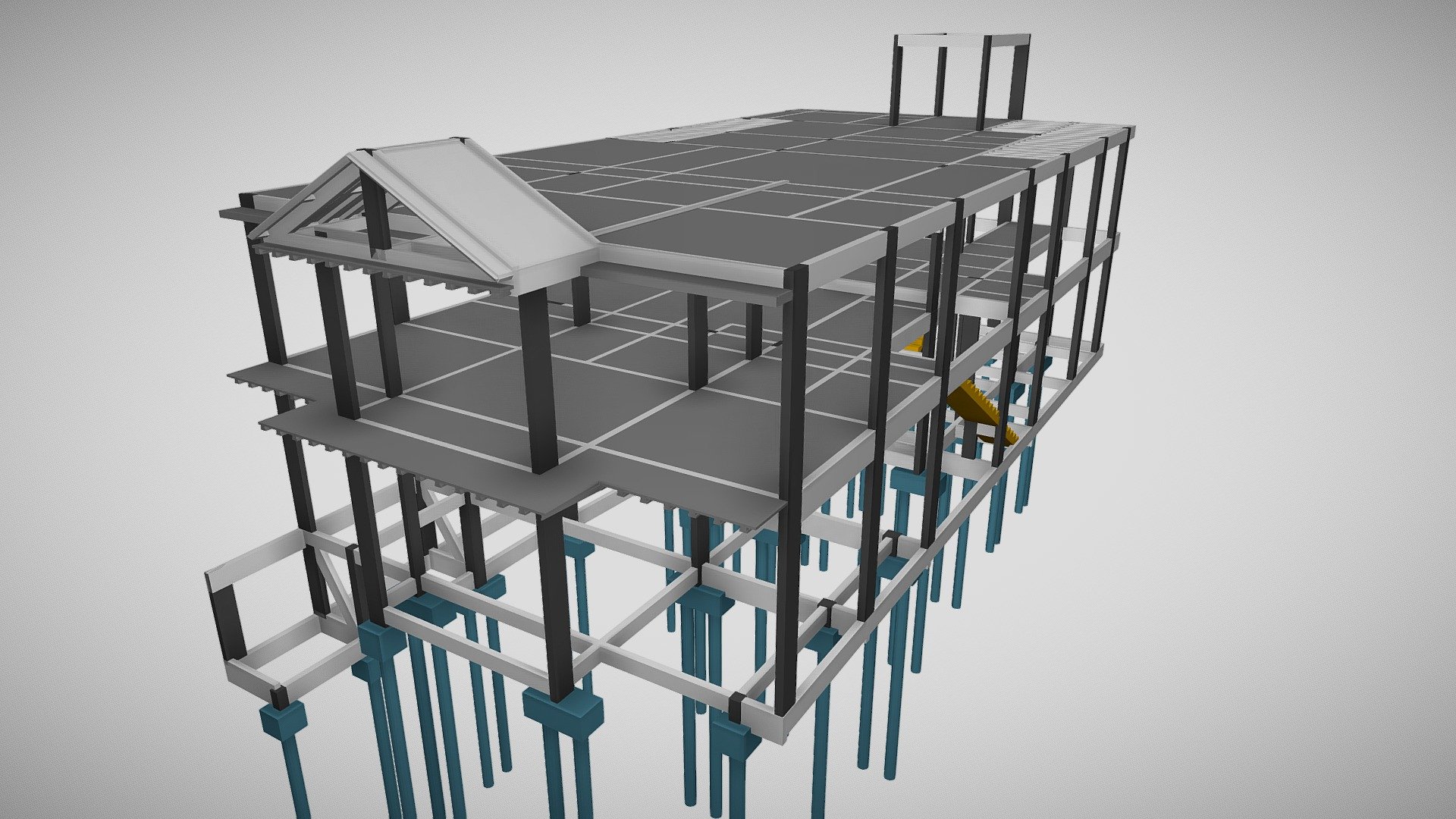 306 - Projeto Estrutural De Edificação (400 M2)