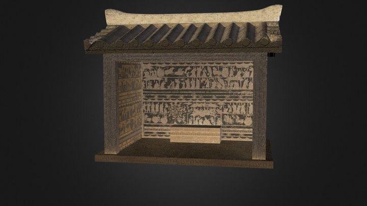 The Wu Liang Shrine 3D Model