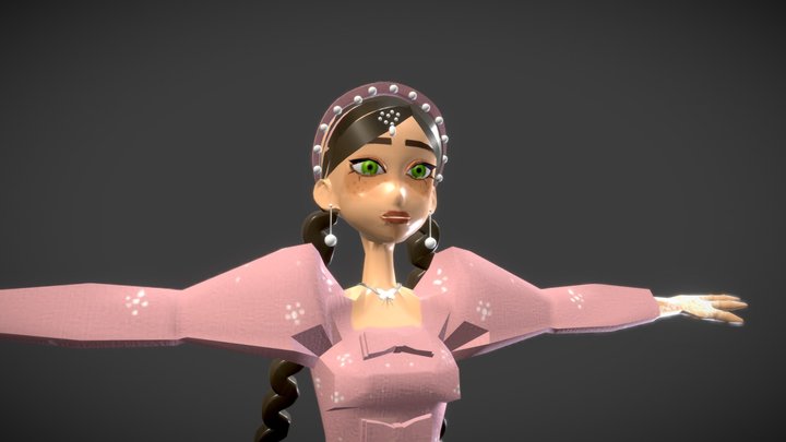 Milli Barbie 3D Model