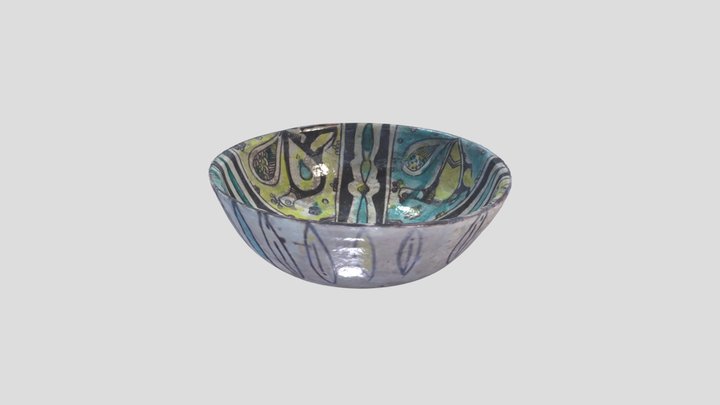 イラン陶器 Iranian pottery 3D Model