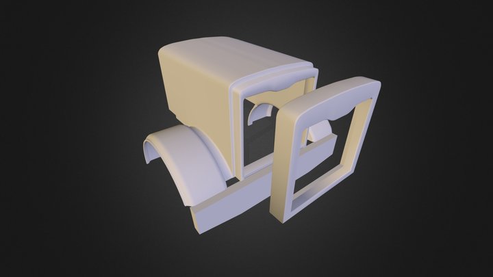 Pertbilt 379 Hood 3D Model