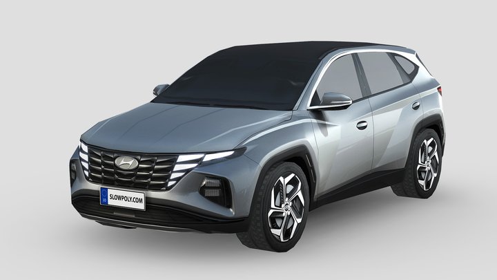 Hyundai Tucson 2021 3D Model
