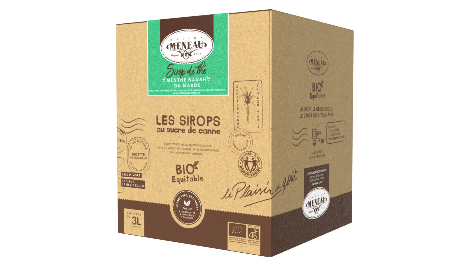 Sirop de Thé Menthe - 3L