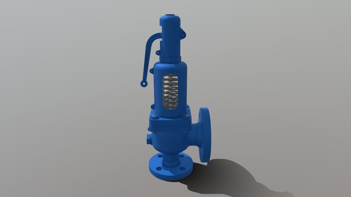 7 Pressure Relief Valve 3D Model