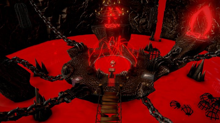 Blood Cultists Lair 3D Model