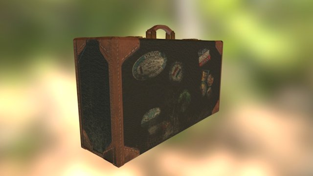 Suitcase 3D Model