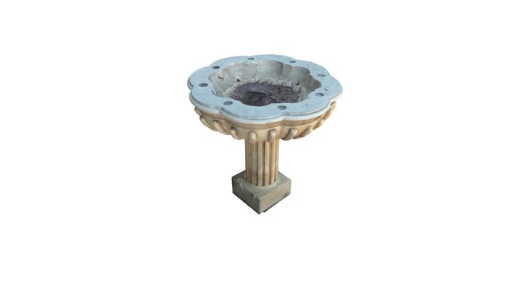 Fuente ornamental 3D Model
