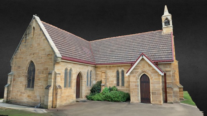 St Marks Church Picton 3D Model