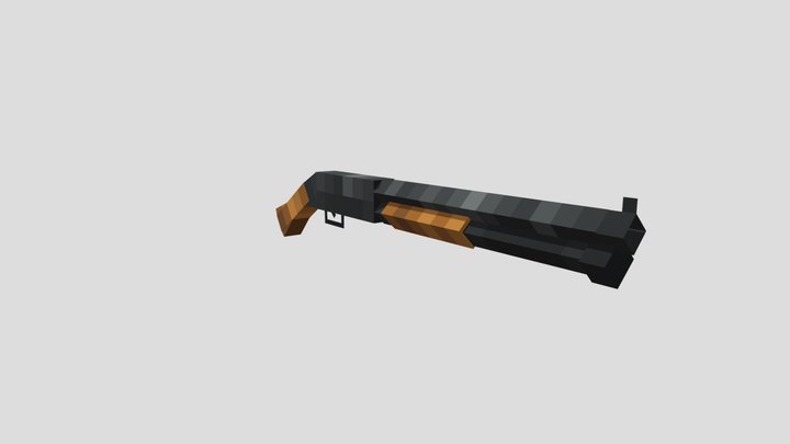 The 'Mossberg 590 Shockwave' Shotgun 3D Model