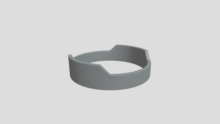 Mechanical retaining ring 3D Model